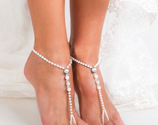 Pearl foot jewelryl