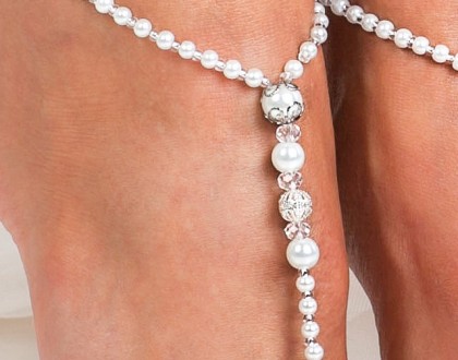 wedding Barefoot Sandals Bridal