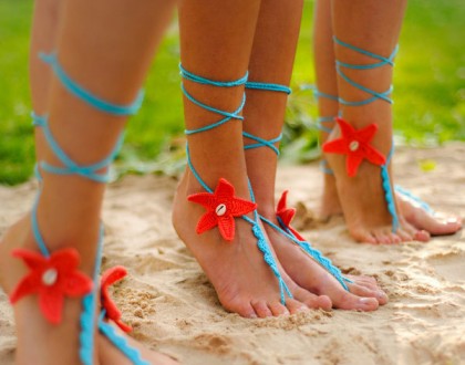 Beach wedding Foot jewelry