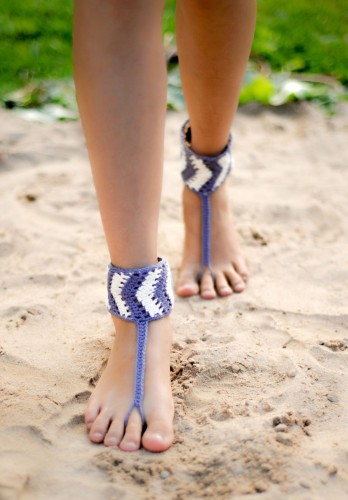 Tribal Barefoot Sandals