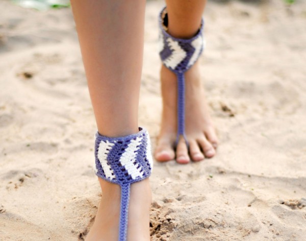 Tribal Barefoot Sandals