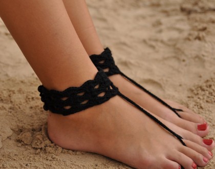 Anklet Nude shoes Foot accessory