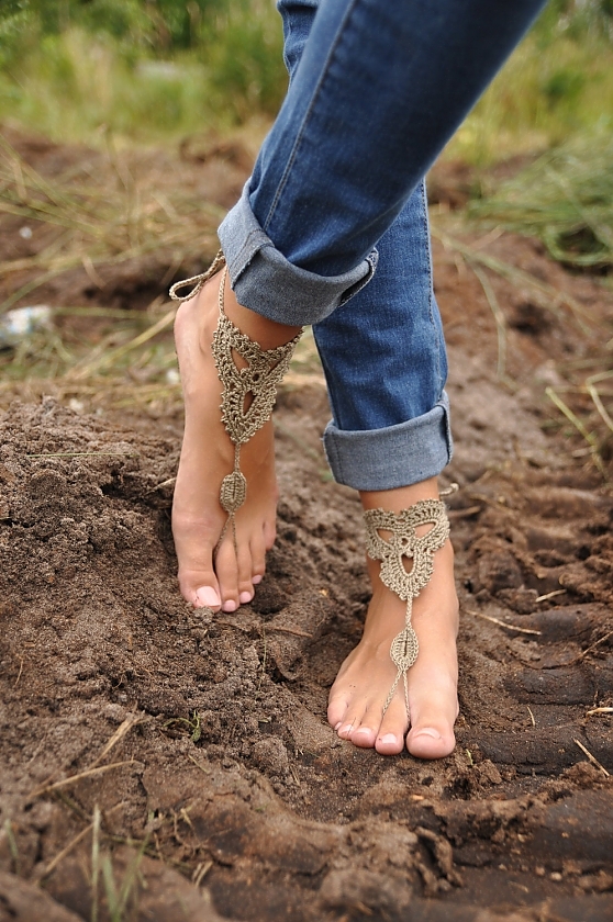 Soleless sandals cheap