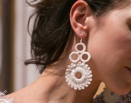 Crochet earrings