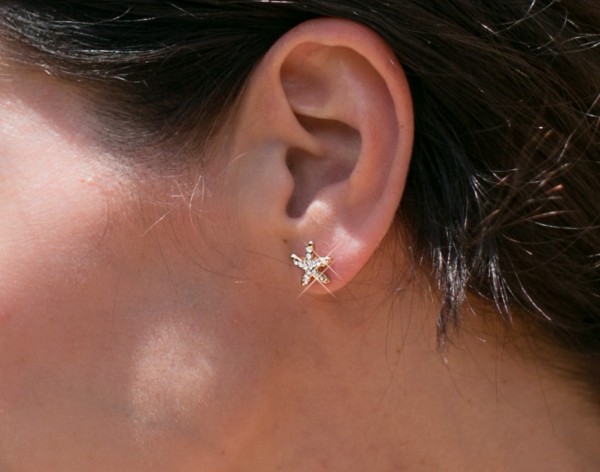 Minimalist Starfish earrings