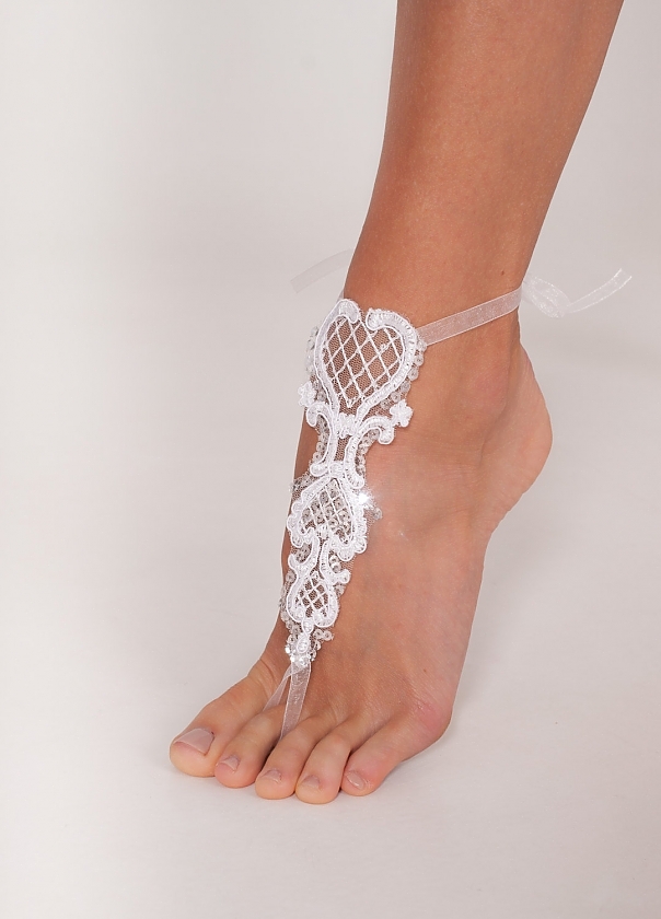 Giselle Lace barefoot sandals